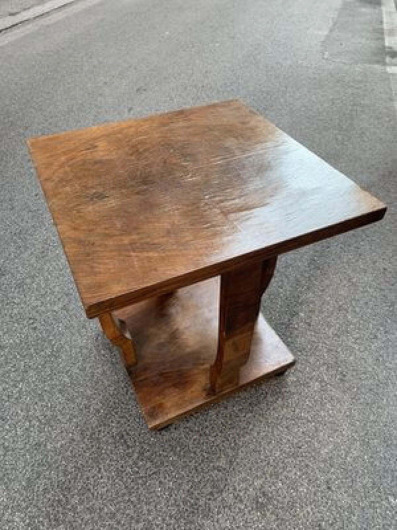 Art Deco style coffee table in briarwood, 1930s 5