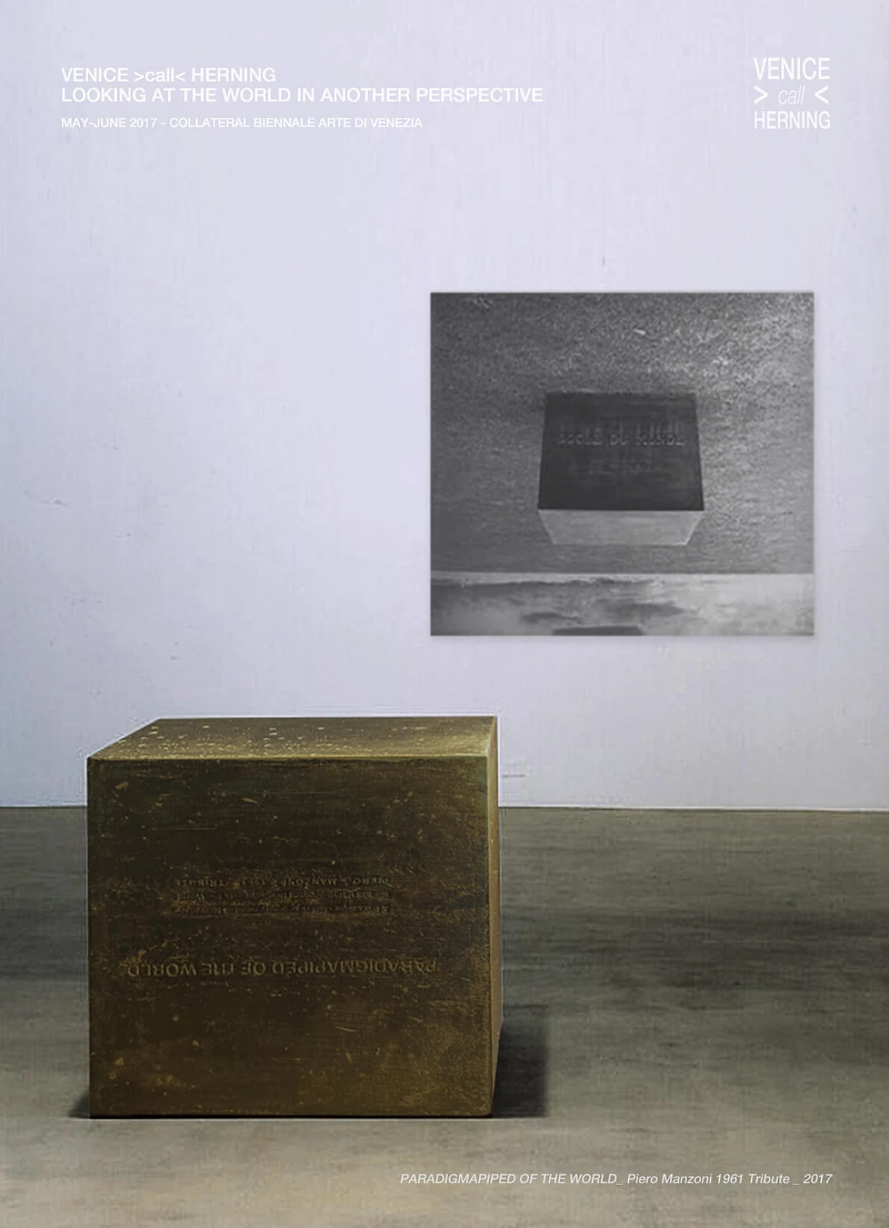 Paradigmapiped of the world - omaggio a Piero Manzoni 1961, scultura in marmo, resina e foglia oro, 2021 42