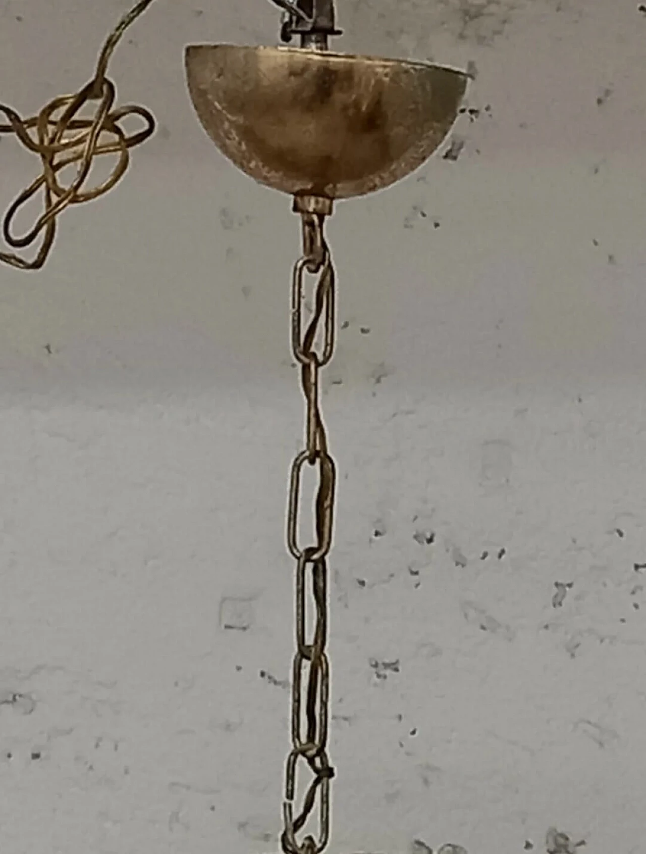 Lampadario in vetro Mazzega, anni '70 3