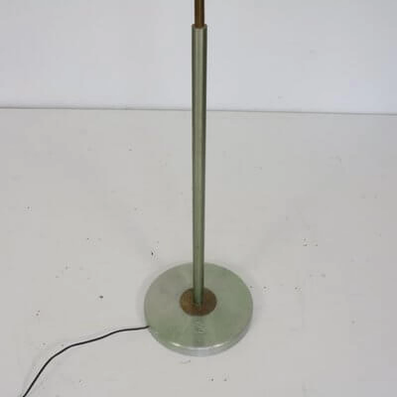 Painted aluminium floor lamp by Oscar Torlasco, 1960s 9