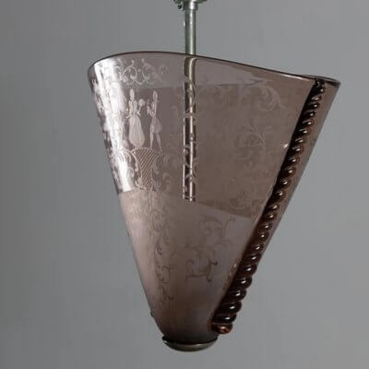 Murano Glass chandelier, 1950s 11