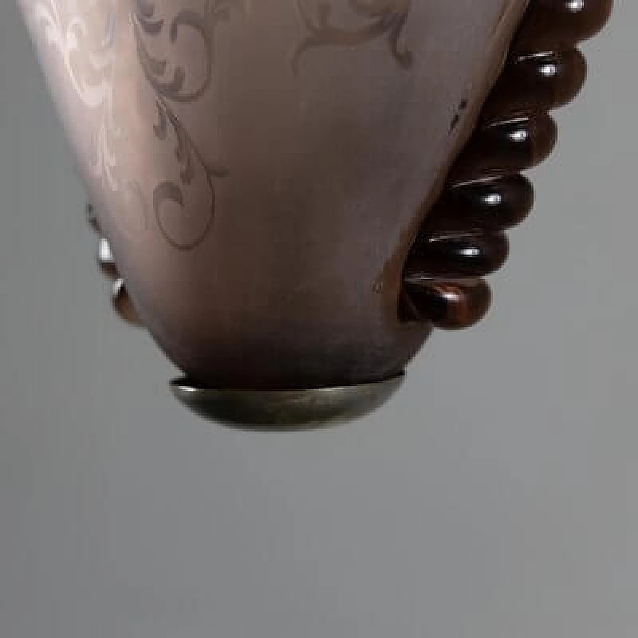 Lampadario in vetro di Murano, anni '50 15
