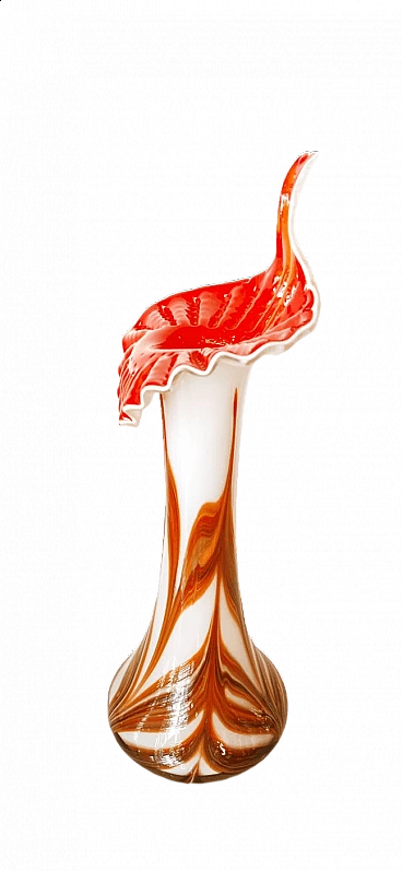 Bulb shaped vase in Murano glass, 1970s
