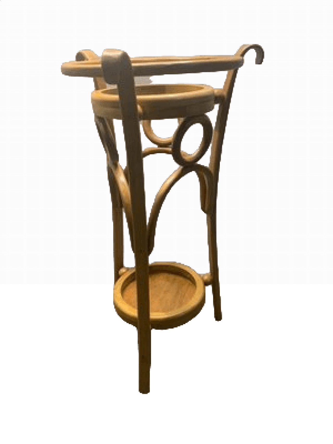 Vase holder in beech  by Michael Thonet, early 1900s 5