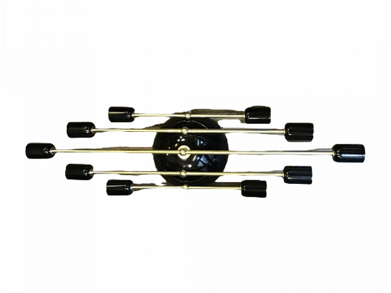 Art Deco wall sconce in metal, 1930s 7