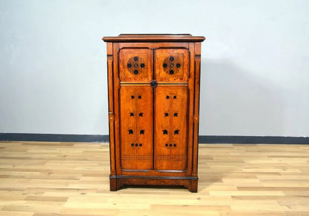 English filing cabinet in mahogany  by Ogden & Son, 19th century 1