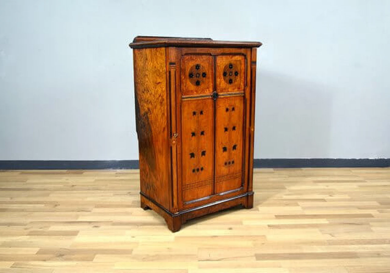 English filing cabinet in mahogany  by Ogden & Son, 19th century 2