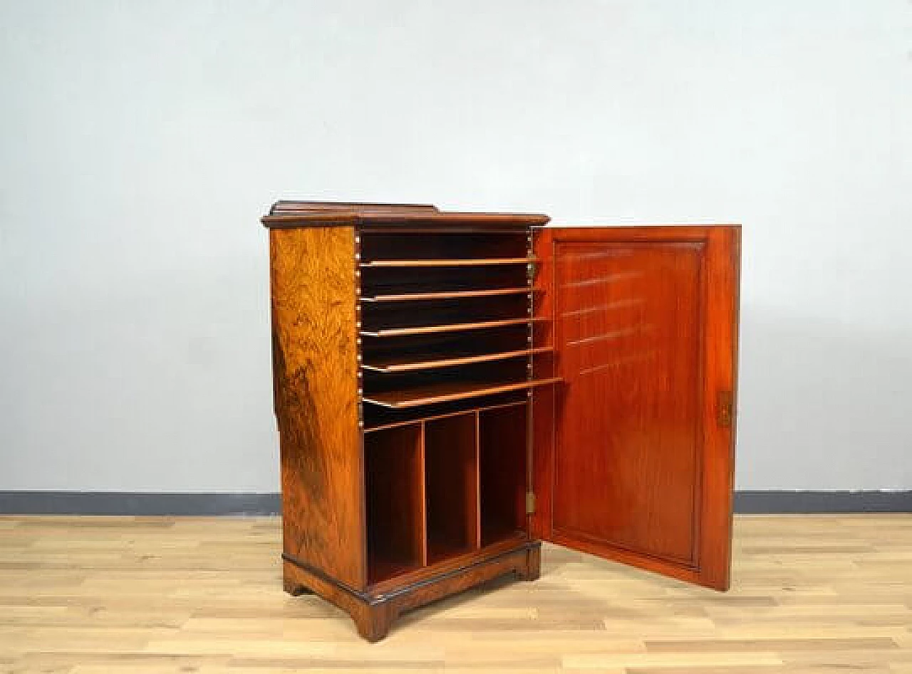 English filing cabinet in mahogany  by Ogden & Son, 19th century 3