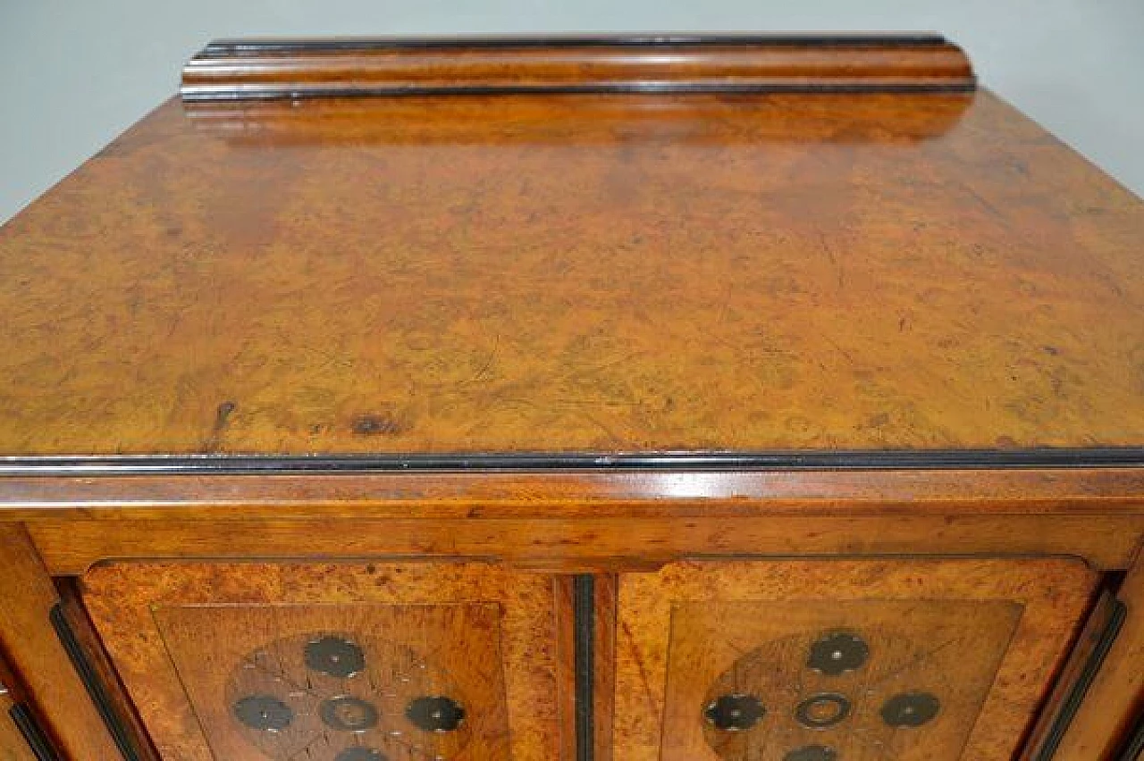 English filing cabinet in mahogany  by Ogden & Son, 19th century 8