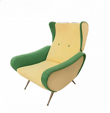 Armchair in fabric in Lady style, 1960s
