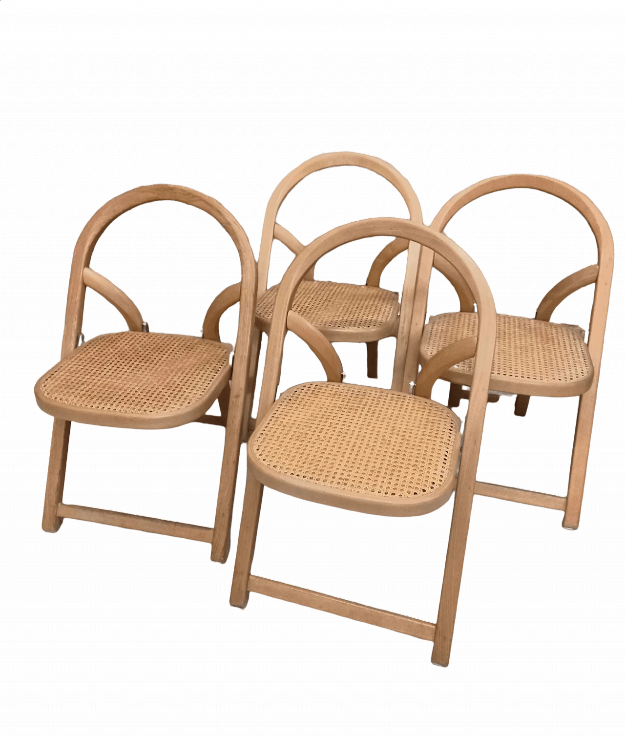 4 Arca chairs by Gigi Sabadin for Crassevig, 1970s 15