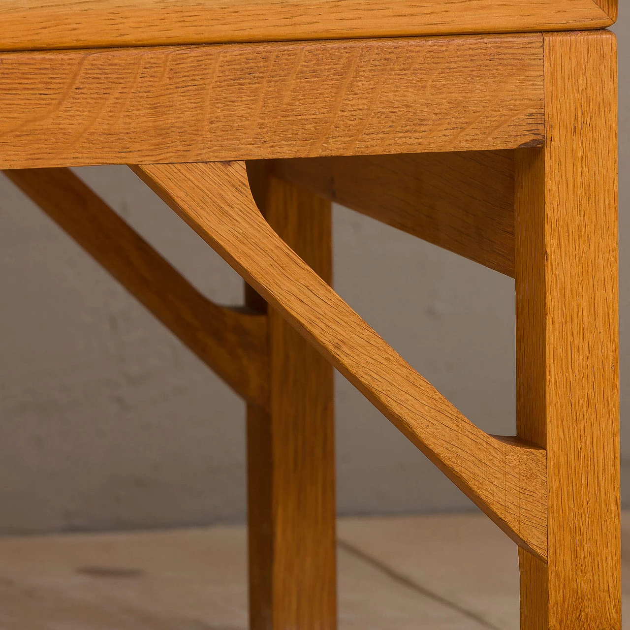 Danish oak China cabinet by Børge Mogensen for FDB, 1960s 15