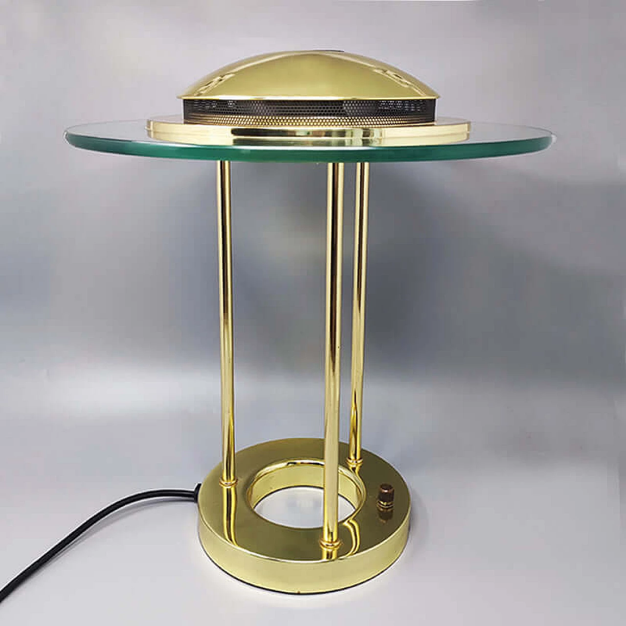 Saturn table lamp by Robert Sonneman for Gerorge Kovacs, 1980s 2