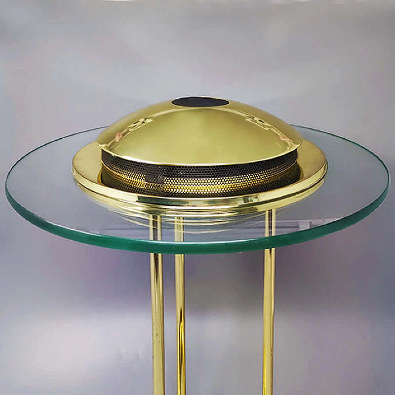 Saturn table lamp by Robert Sonneman for Gerorge Kovacs, 1980s 4