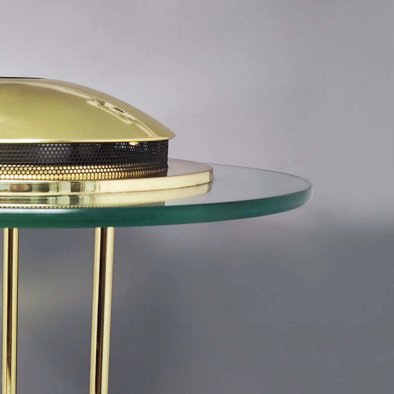 Saturn table lamp by Robert Sonneman for Gerorge Kovacs, 1980s 9