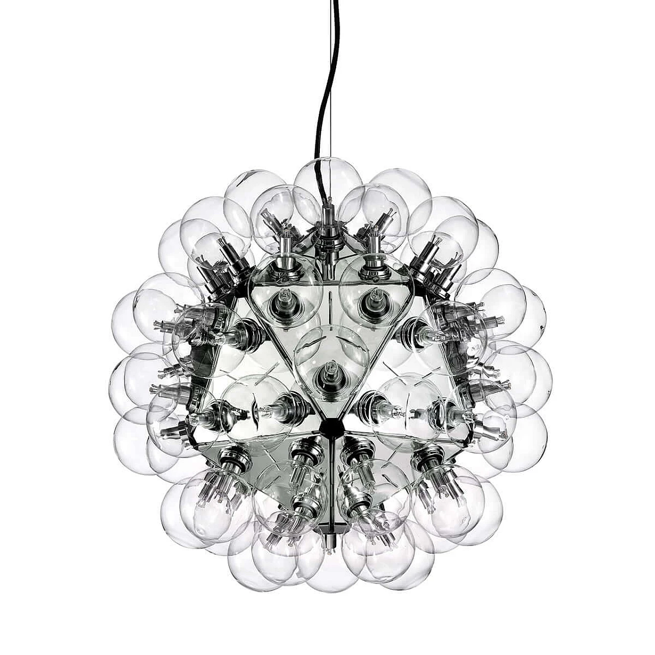 Lampadario Taraxacum di Achille e Pier Giacomo Castiglioni per Flos, anni '60 1