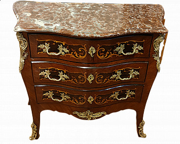 Napoleon III chest of drawers in mahogany, '800