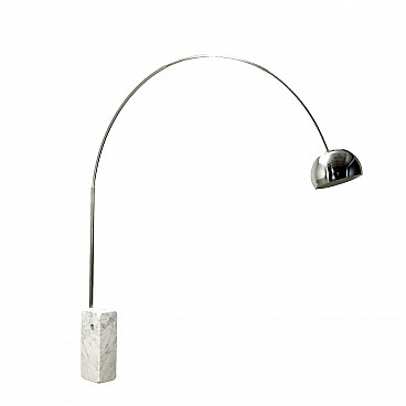 Arco floor lamp by Achille and Pier Giacomo Castiglioni for Flos, 1960s.