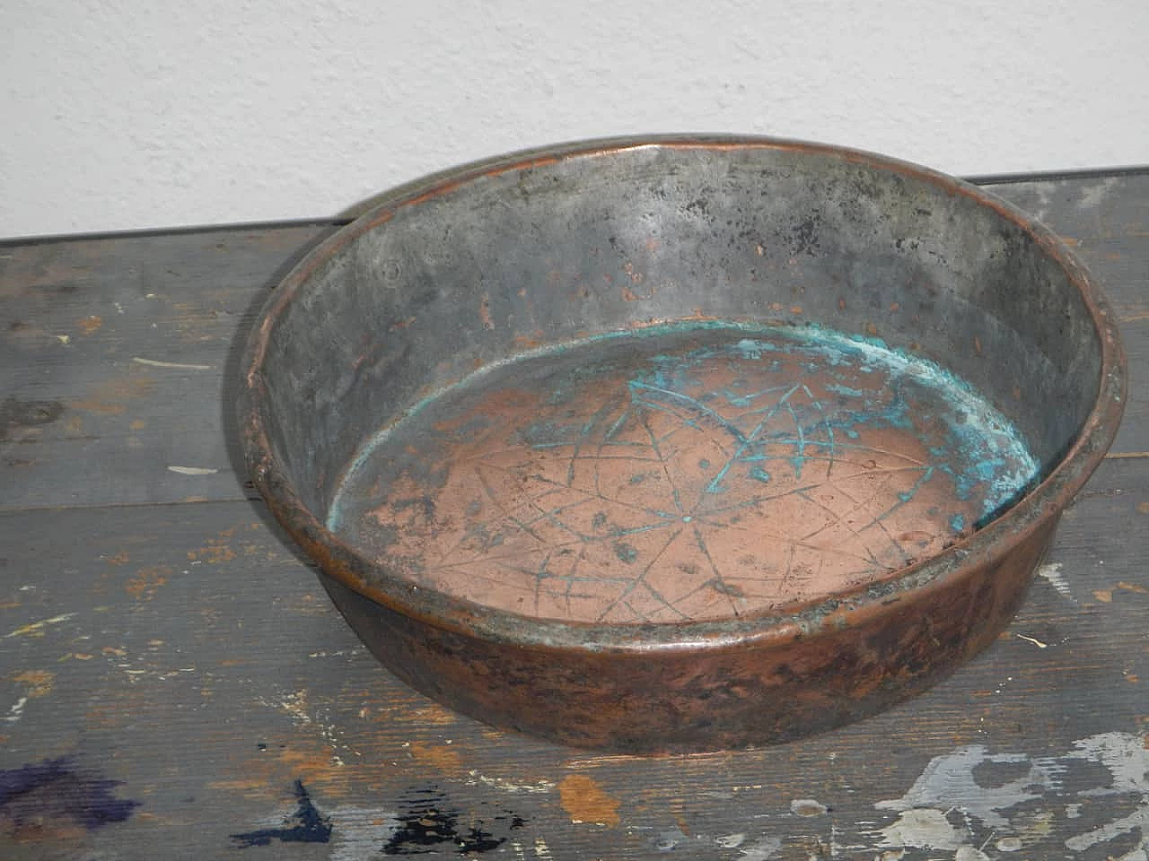 Copper bowl, 1940s 11
