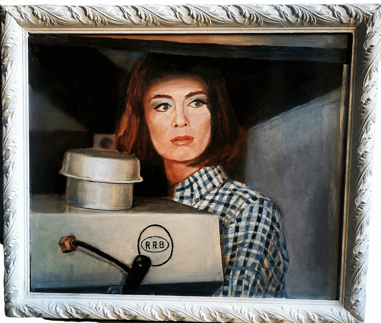 Olio su tela di Miria Malandri dal film "Blow Up" (M. Antonioni) 2016 5