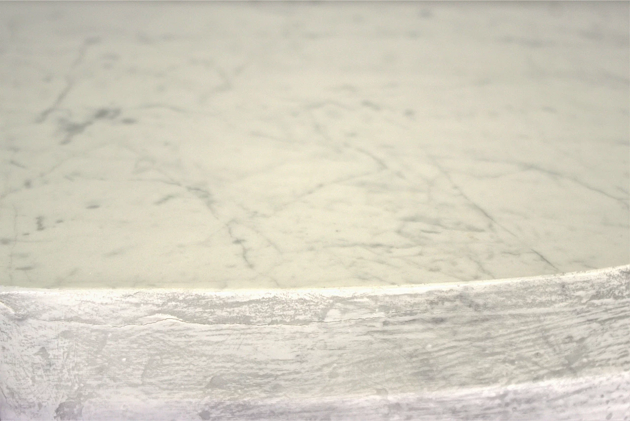 Scultura con cassetti in marmo di Carrara 5
