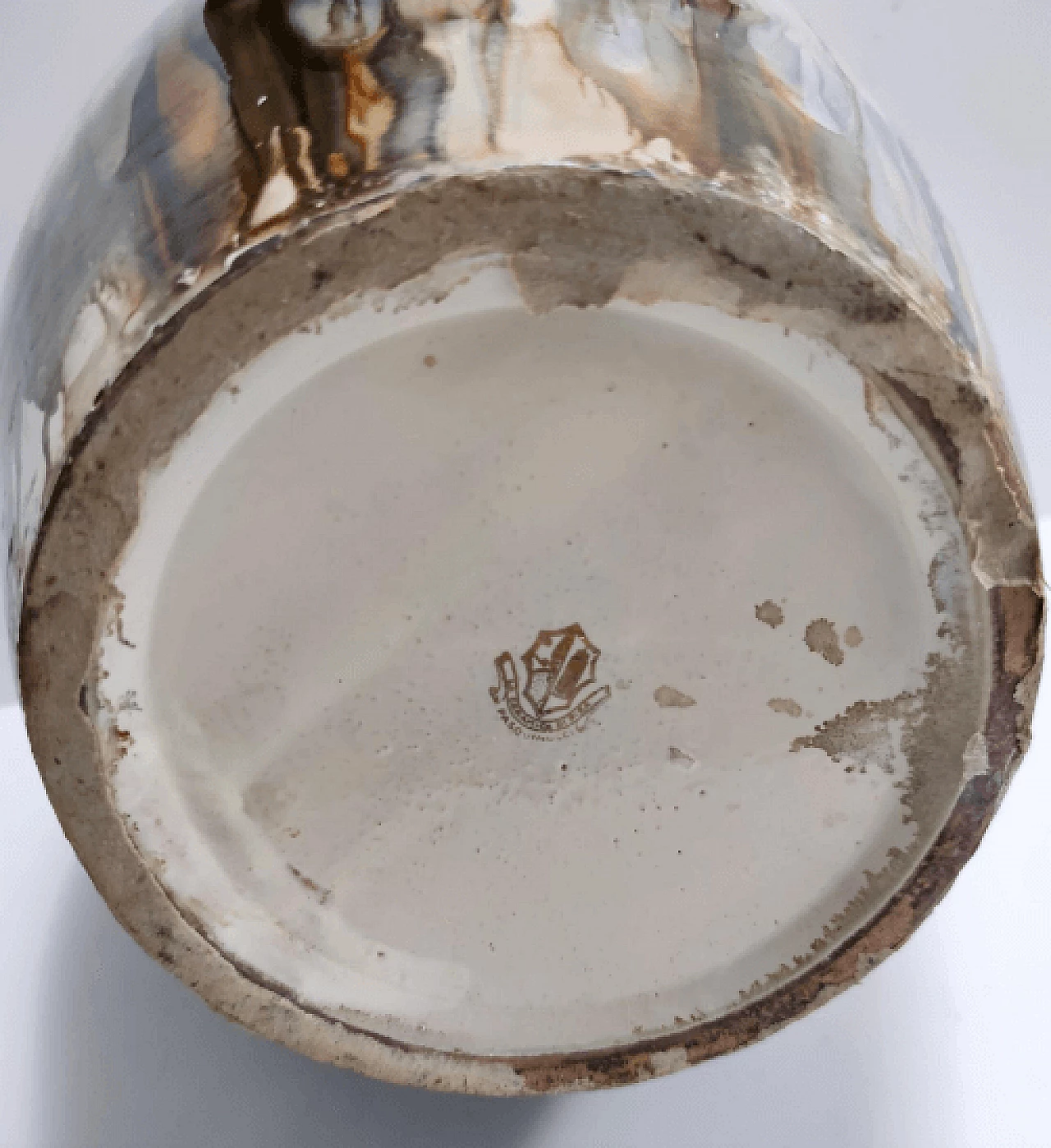 Vase in lacquered earthenware by Pasquinucci, 1940s 6