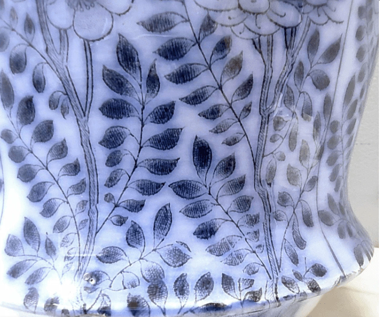 Vase in lacquered ceramic by Laveno Chinoiserie, 1940s 2