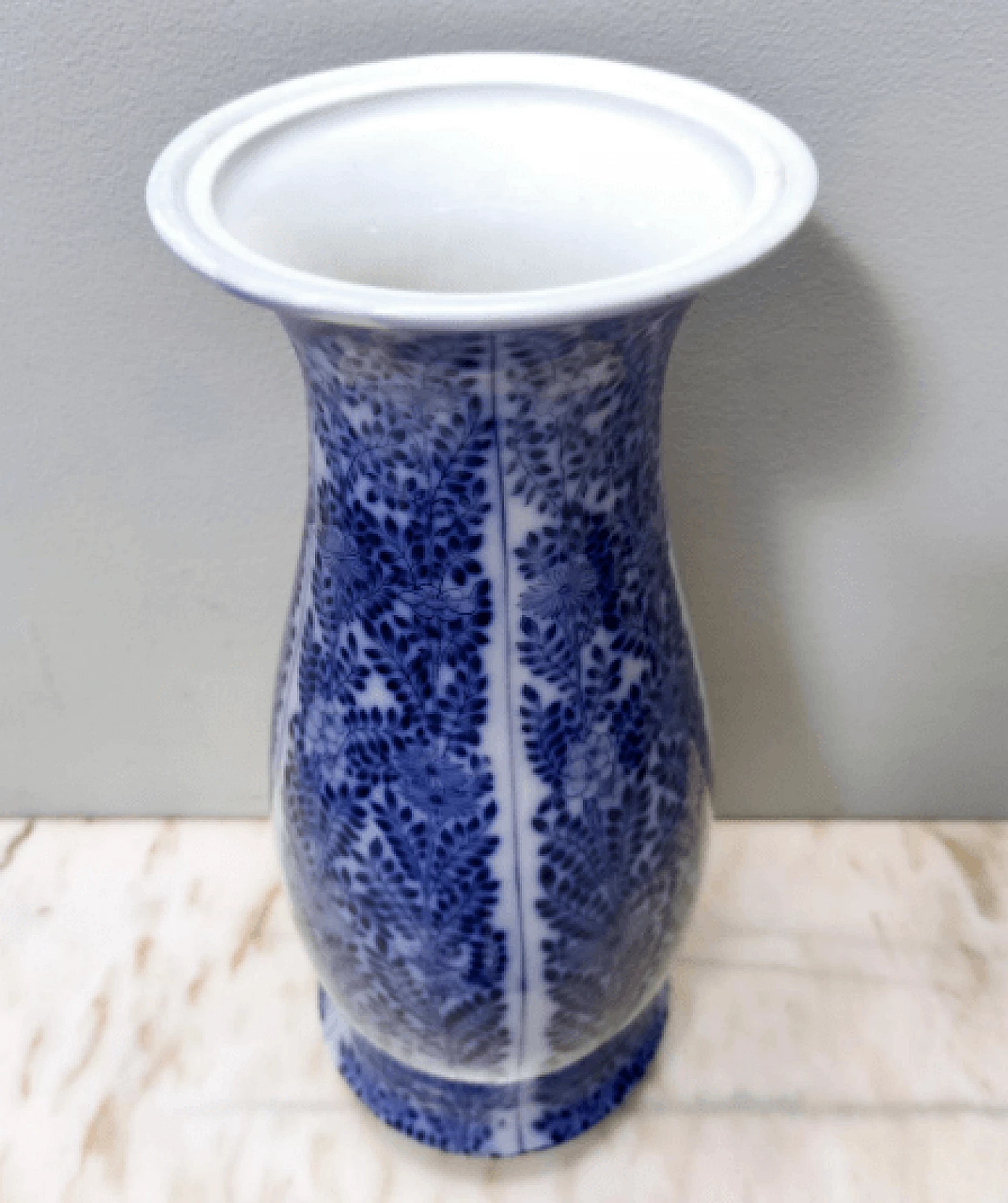 Vase in lacquered ceramic by Laveno Chinoiserie, 1940s 4