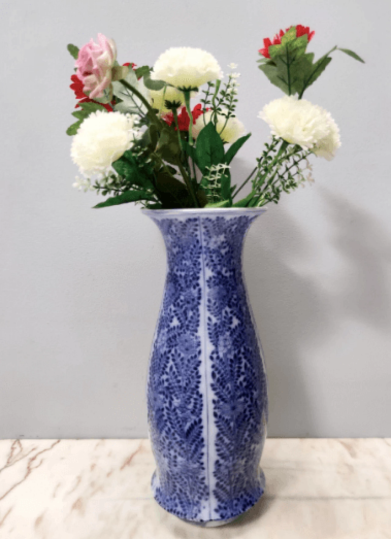 Vase in lacquered ceramic by Laveno Chinoiserie, 1940s 5