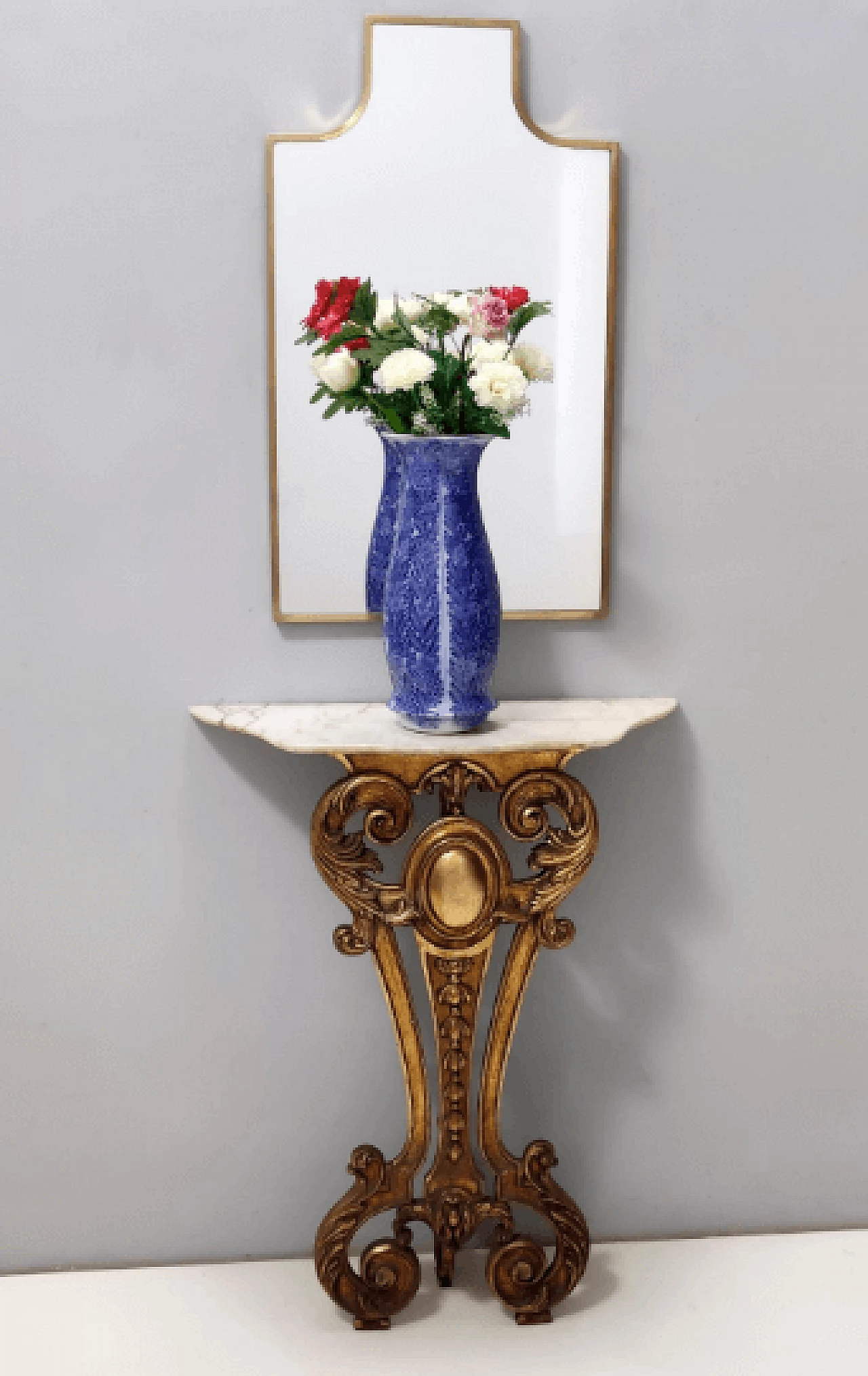 Vase in lacquered ceramic by Laveno Chinoiserie, 1940s 7