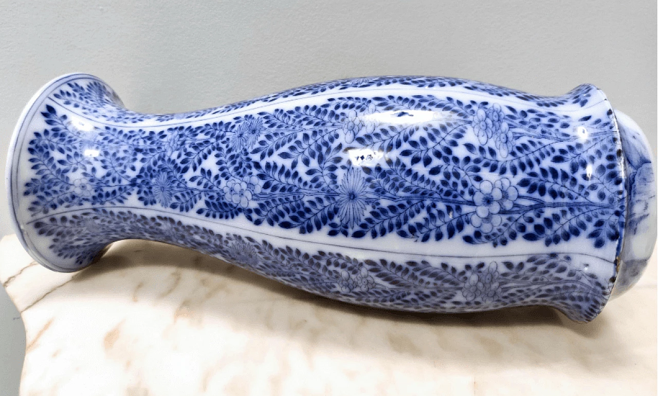 Vase in lacquered ceramic by Laveno Chinoiserie, 1940s 8