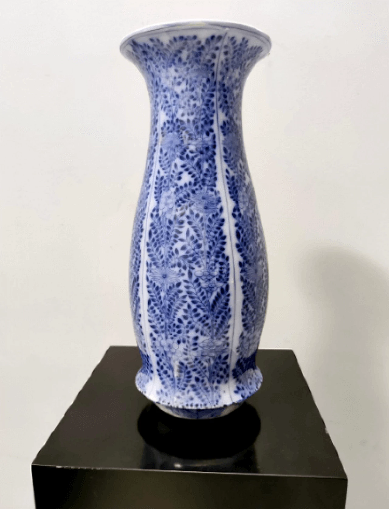 Vase in lacquered ceramic by Laveno Chinoiserie, 1940s 10