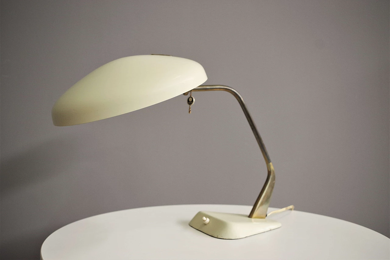 Metal and plastic table lamp by Belmag, 1950s 1