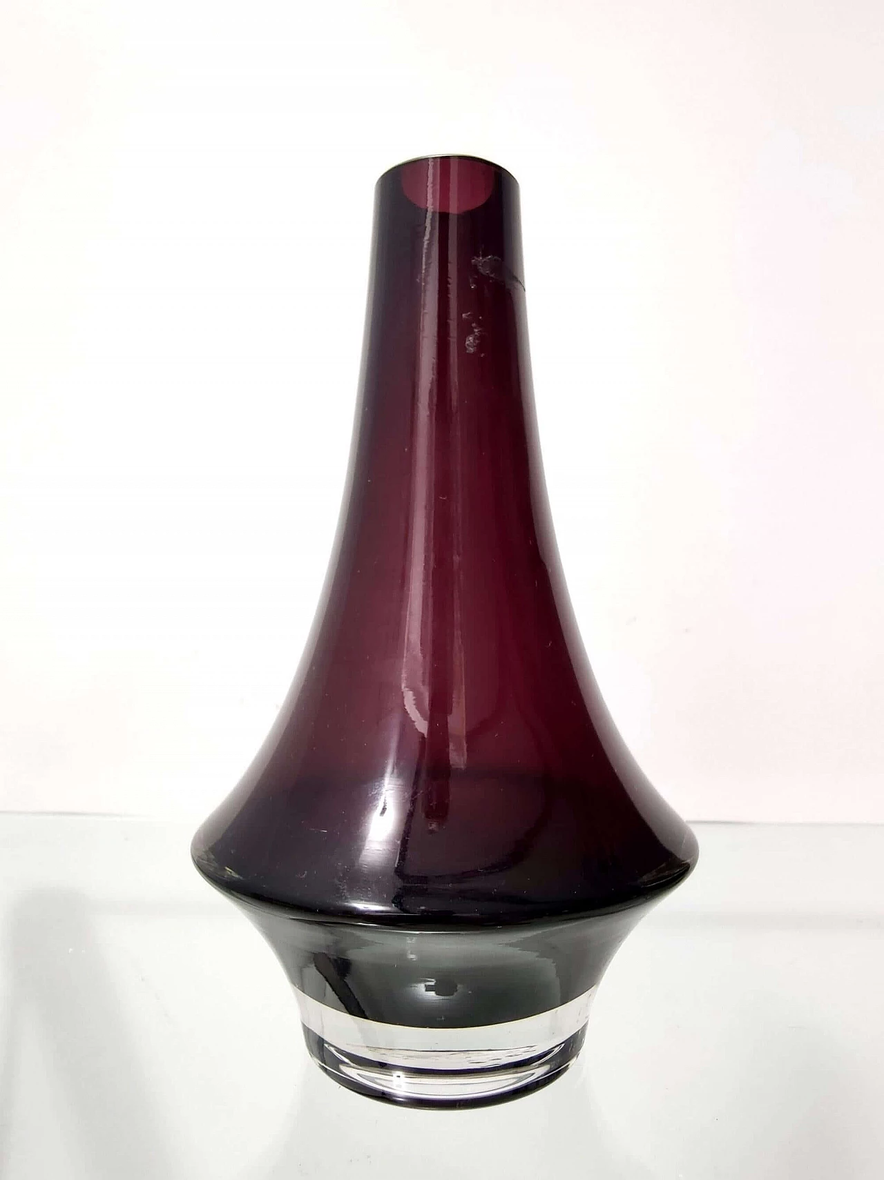 Coppia di vasi in vetro di Tamara Aladin per Riihimaen Lasi Oy, anni '70 5