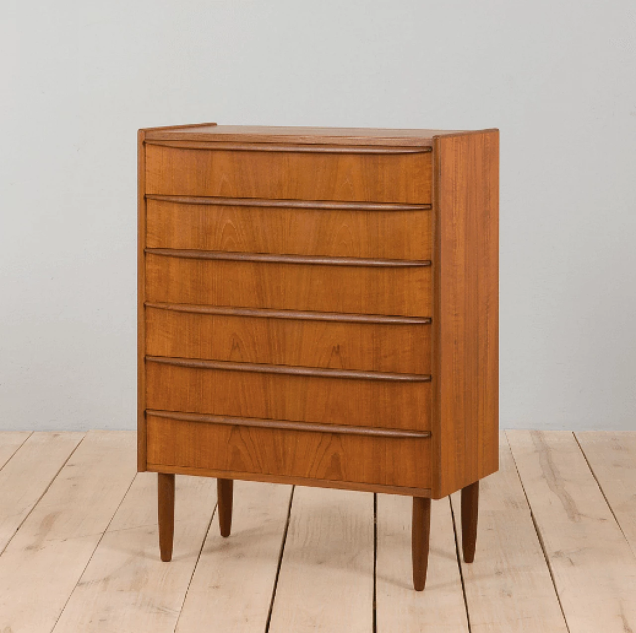 Danish chest of drawers in teak , 1960s 1