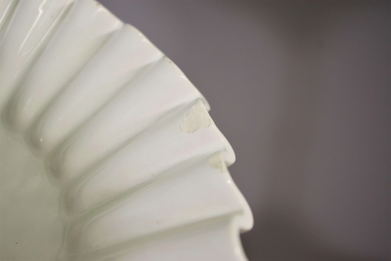 Aldo Bernardi brass and ceramic wall lamps, 1970s 4