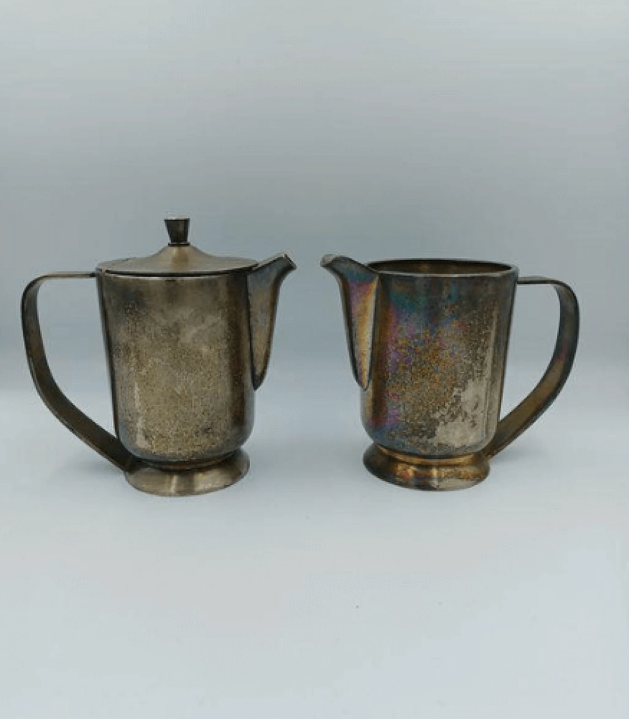 Milk jug and teapot by Gio Ponti for Broggi Milano, 1950s 7