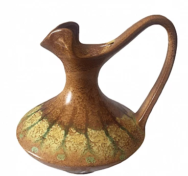 Brocca in ceramica di Bertoncello, anni '70