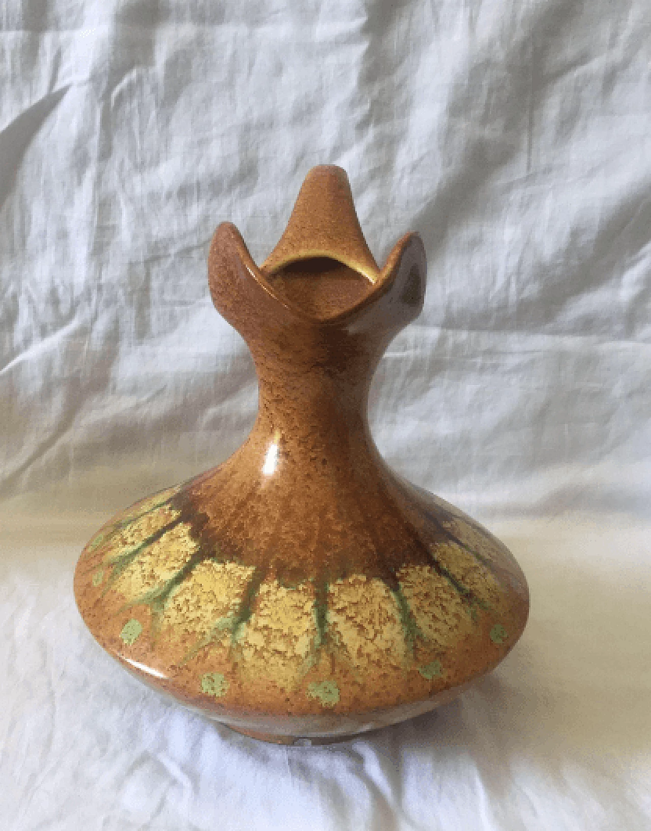 Brocca in ceramica di Bertoncello, anni '70 2