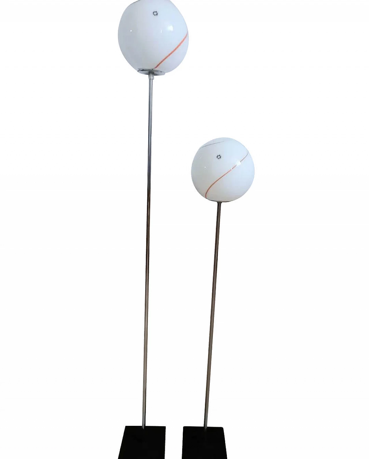 Coppia di lampade da terra Leucos, anni '70 7