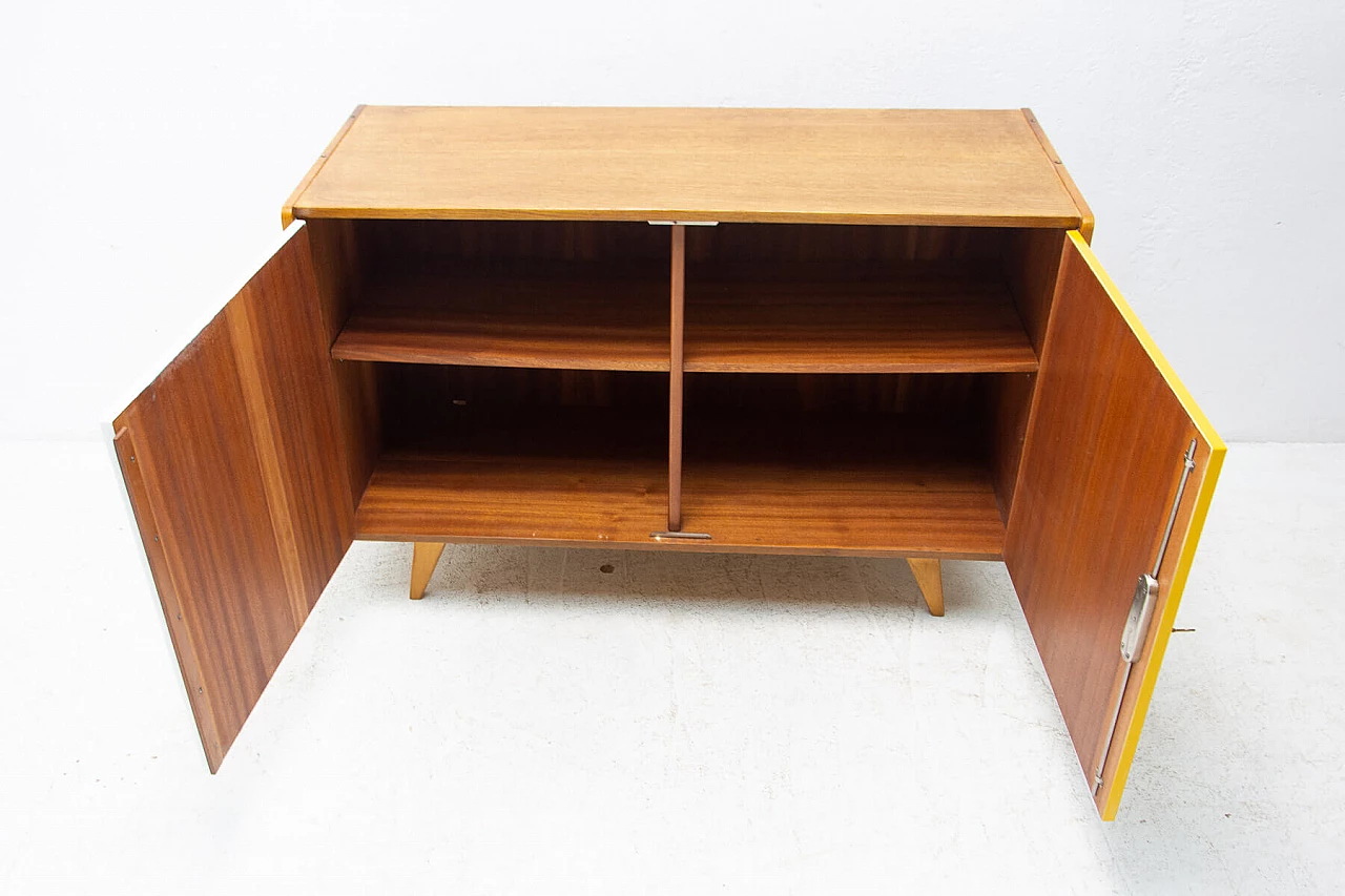 Beech sideboard U-450 by Jiří Jiroutek, 1960s 6