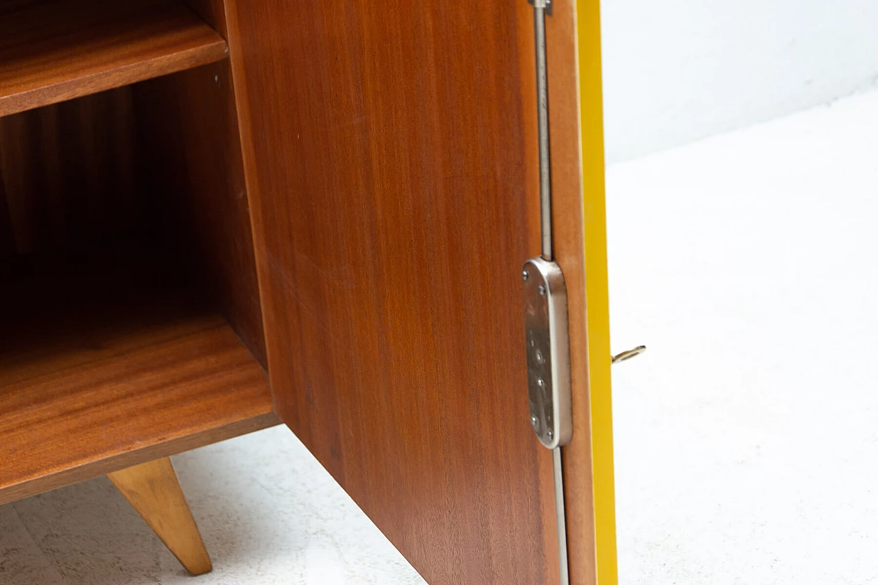 Beech sideboard U-450 by Jiří Jiroutek, 1960s 7