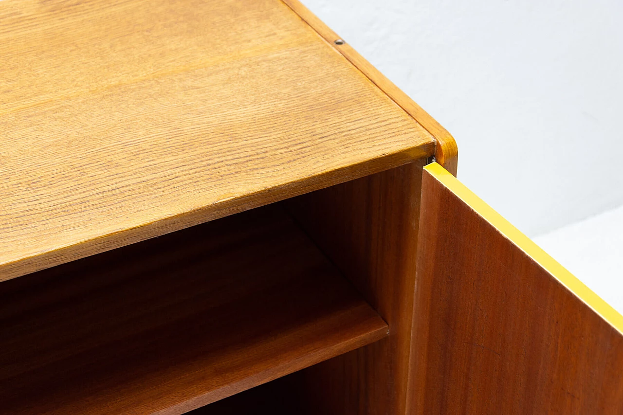 Beech sideboard U-450 by Jiří Jiroutek, 1960s 8