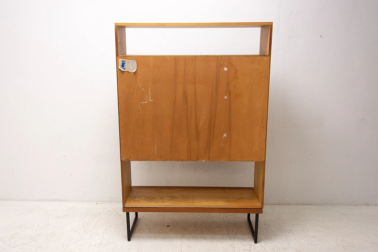 Mahogany bookcase with glass top, 1970s 12