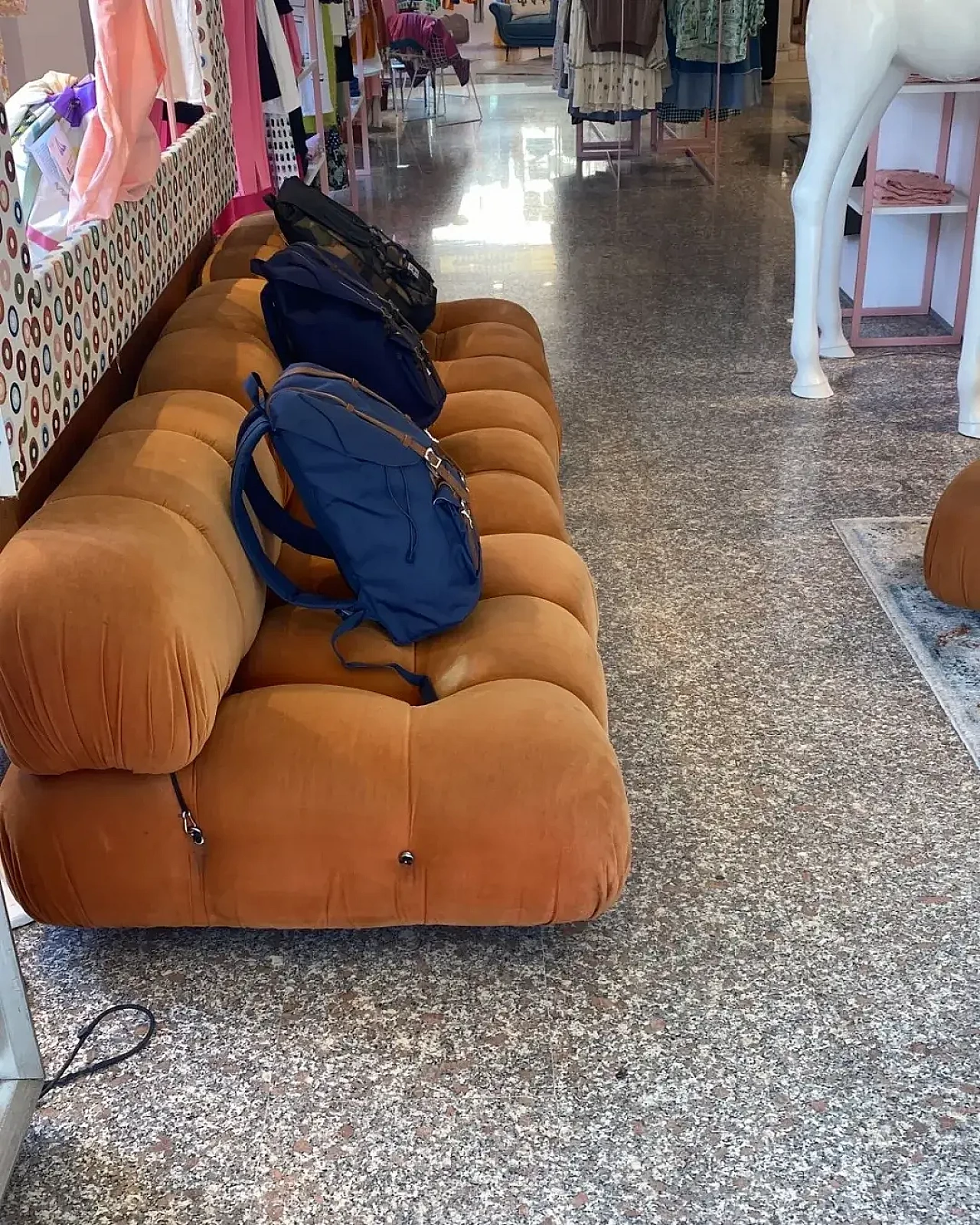 'Camaleonda' di Mario Bellini from  C&B, anni '70 modular Sofa 5 sedute 7