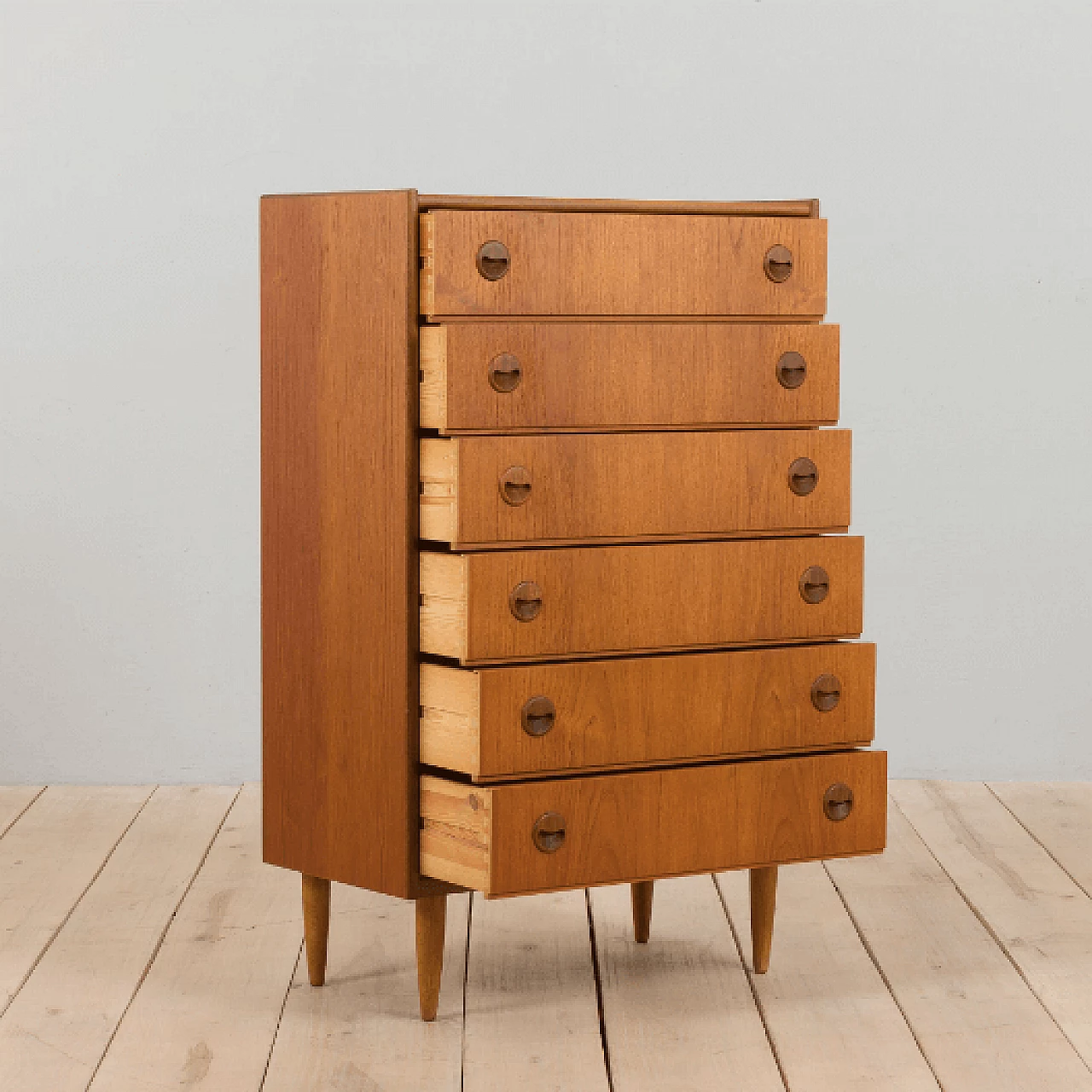 Dresser in teak by Kai Kristiansen, 1960s 2