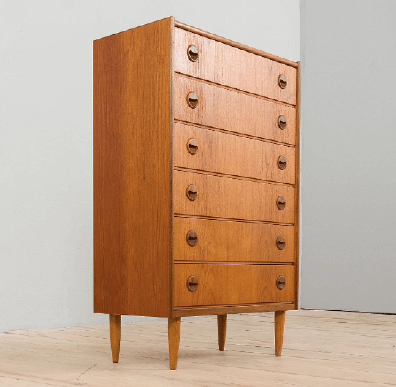 Dresser in teak by Kai Kristiansen, 1960s 5