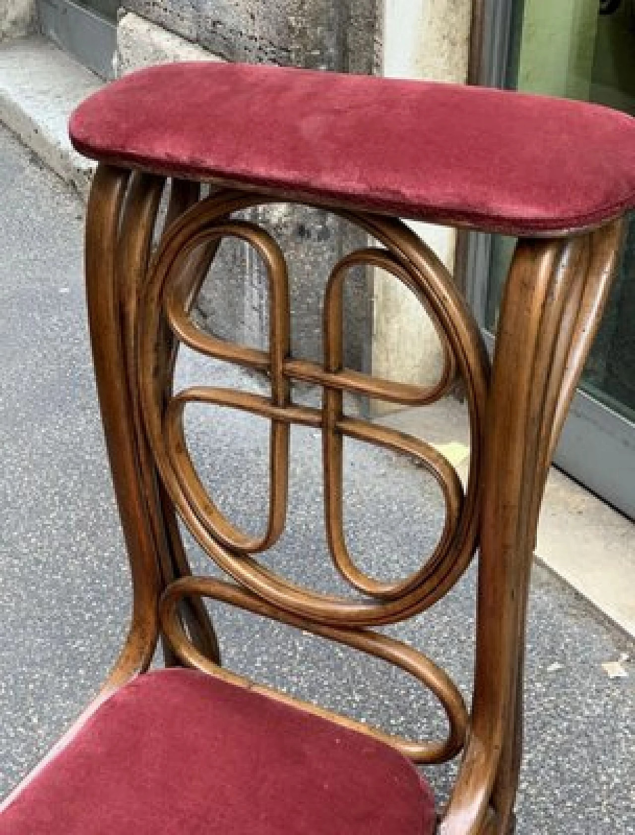 Michael Thonet kneeler, late 19th century 2