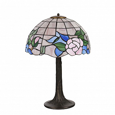 Lampada da tavolo in Stile Tiffany, anni '50