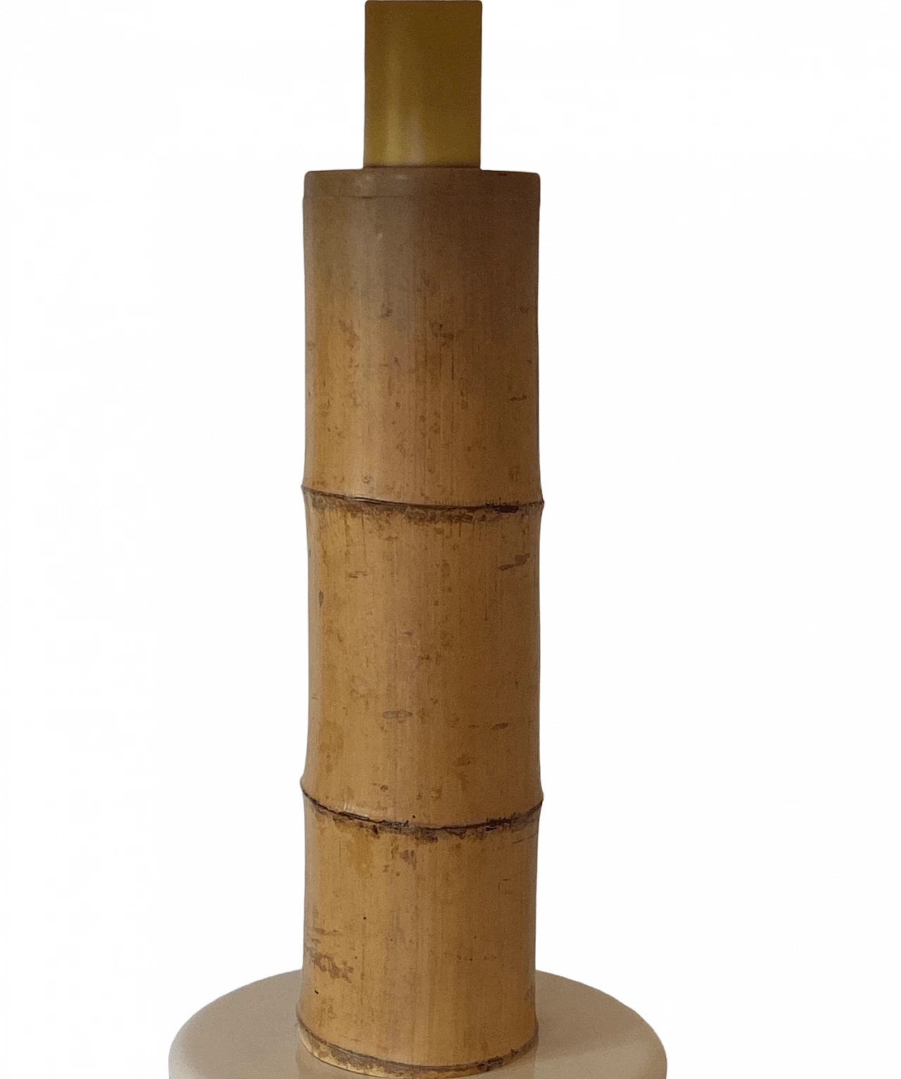 RCM 1867 Ravarini Castoldi bamboo table lamp, 1970s 8